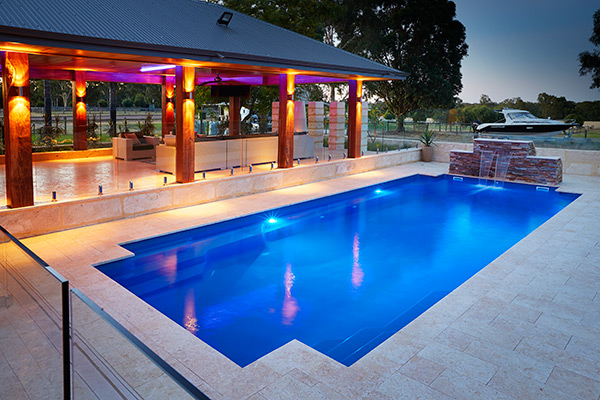"Monaco" Fibreglass Pool Design